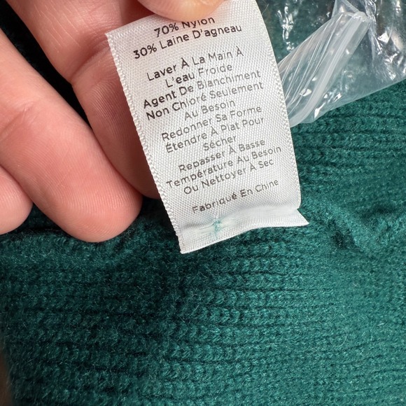 Talbots Double Breasted Cardigan Womens M Lambswool Old Money Preppy Academia - Picture 7 of 8